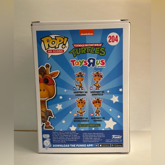 Funko Pop GEOFFREY AS RAPHAEL #204 - Picture 4 of 4